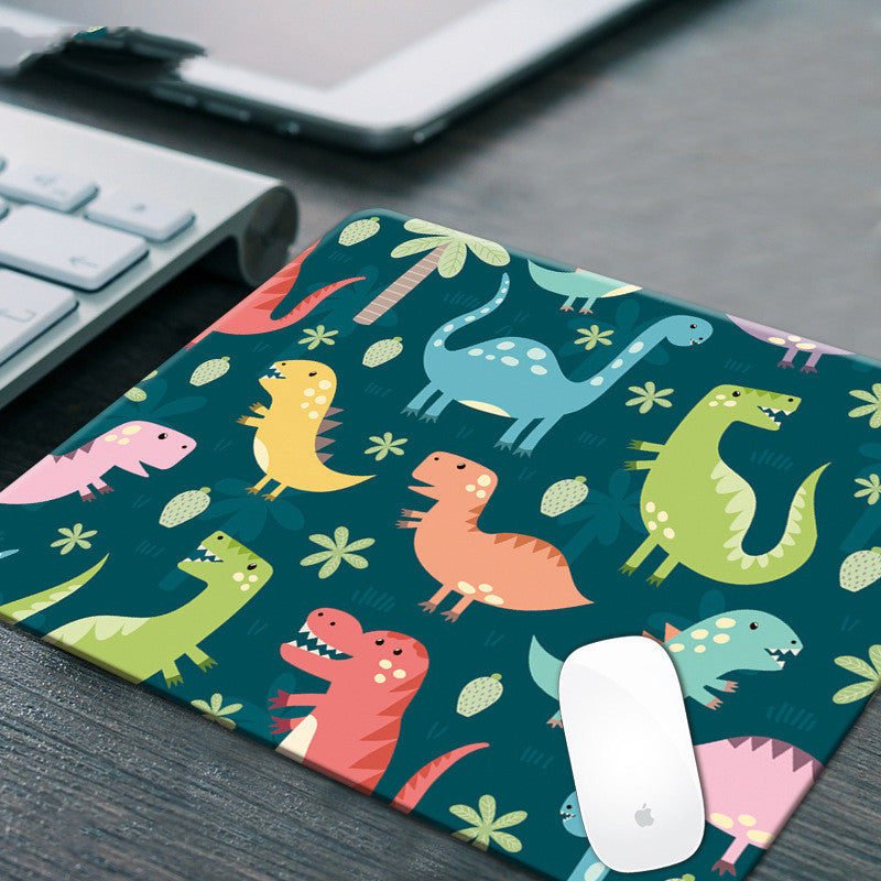 Mouse Pad Pequeño y Cute con Dinosaurios