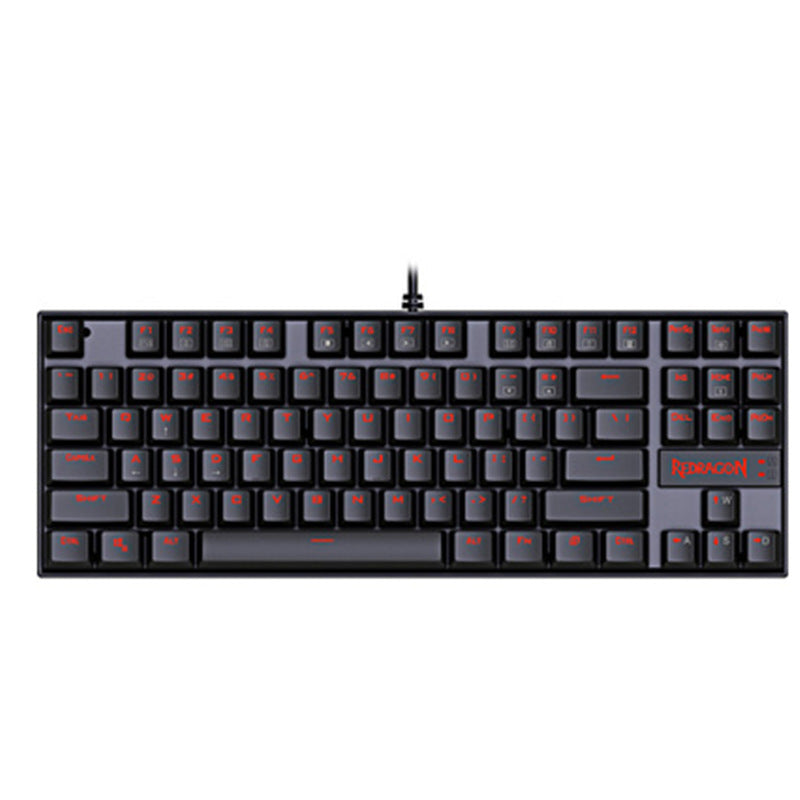 Teclado Mecánico Gaming 87 Teclas con Retroiluminación Monocromática