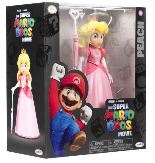 Princesa Peach (41718) Figura de Acción con Accesorio de Paraguas