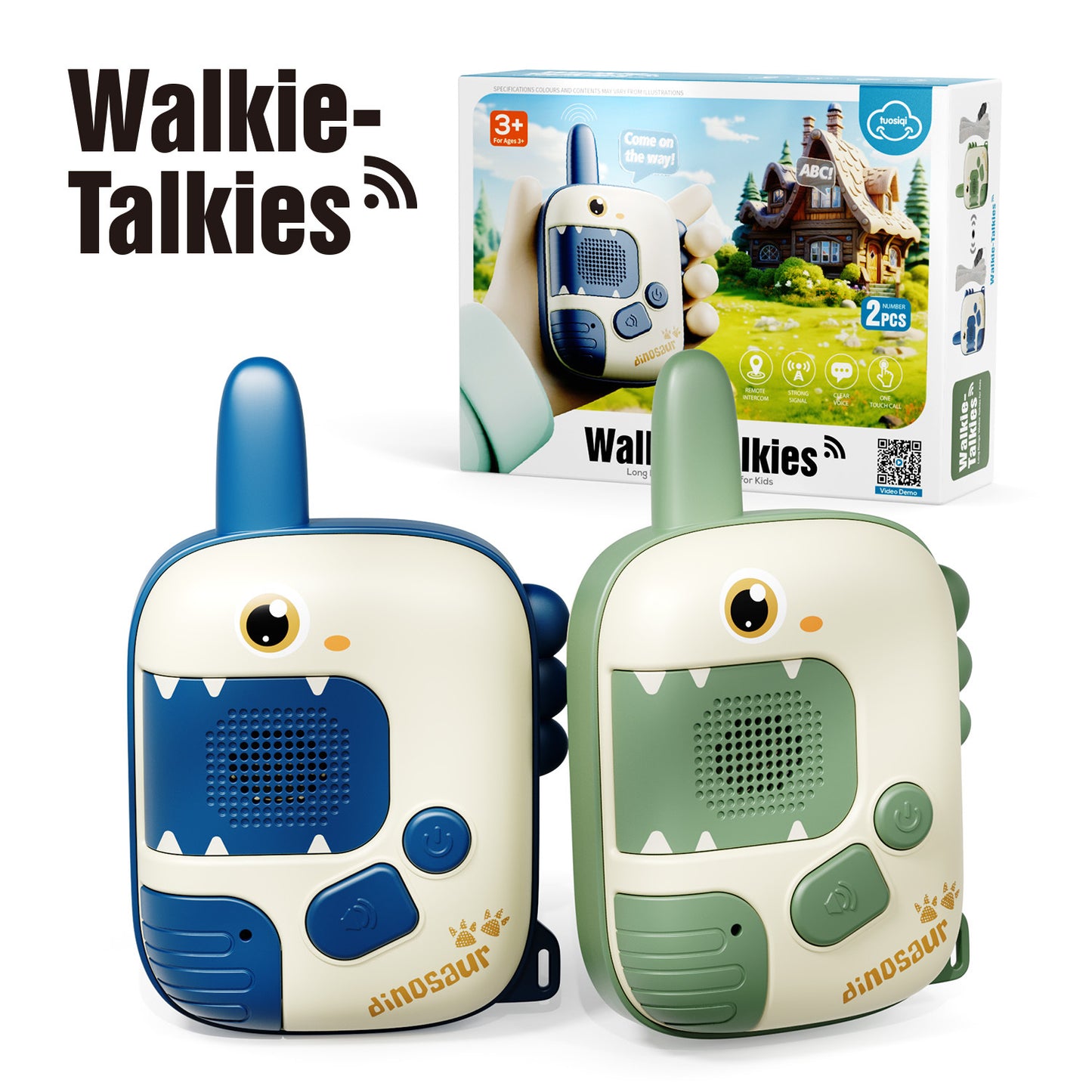Walkie-Talkie de Dinosaurio