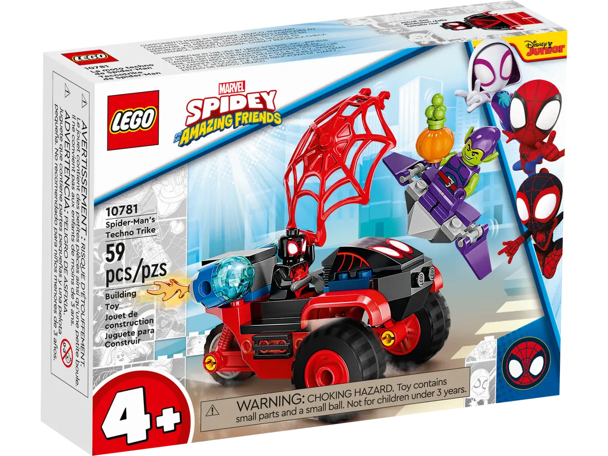 LEGO® Marvel – Miles Morales: Tecnotrike de Spider-Man (10781)
