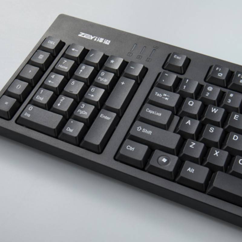 Teclado USB con Cable Retroiluminado – NumPad Izquierdo y Resistente al Agua