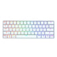 Teclado Mecánico Inalámbrico Bluetooth con Keycaps PBT de Colores
