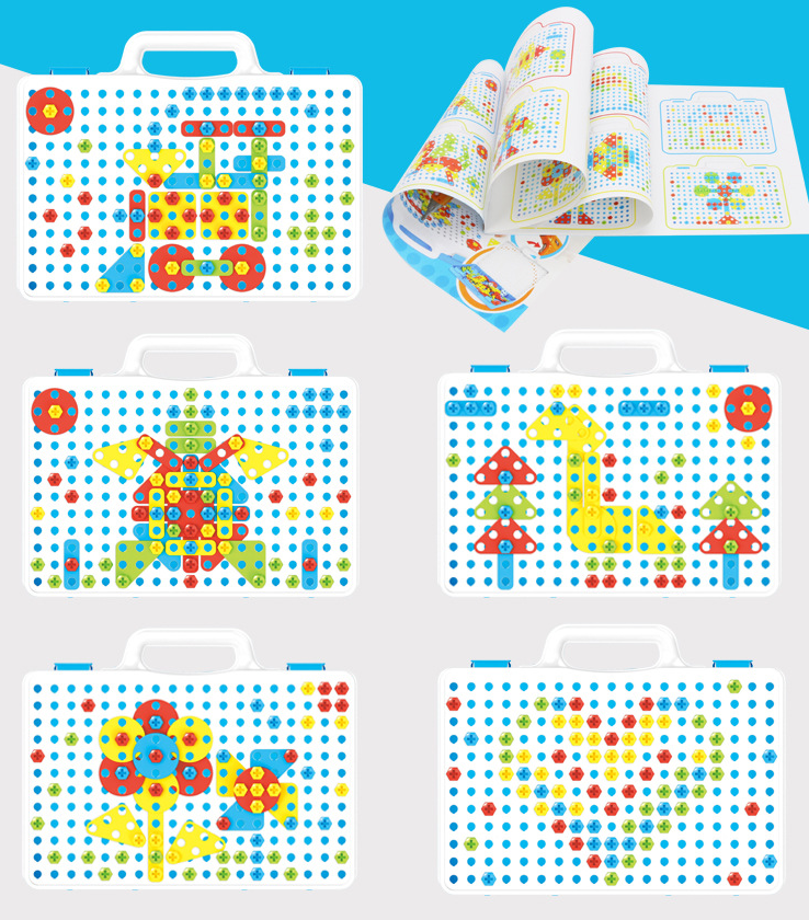 Kits de Construcción Creativa - Juegos de Bloques Educativos