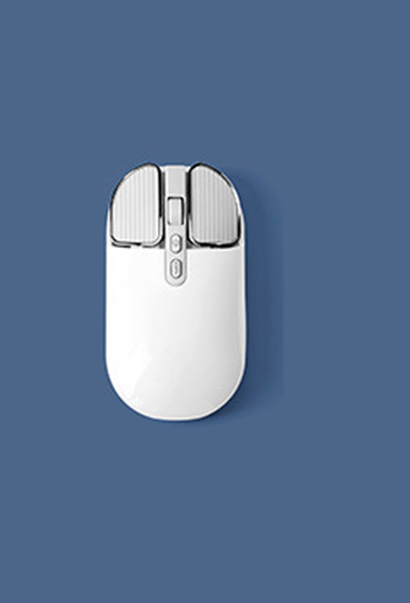 Set Retro de Teclado Bluetooth y Mouse – Colores Cute para Oficina y iPad