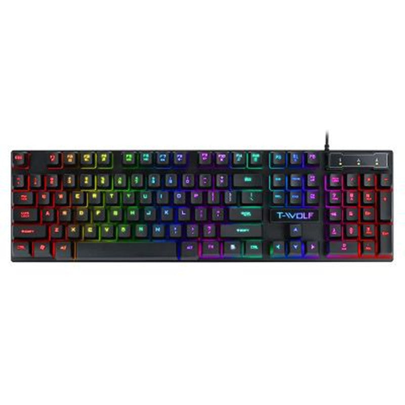 Teclado Gamer USB Retroiluminado – Teclas Flotantes