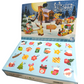 Calendario de Adviento "Merry Christmas" – Set de construcción 2 en 1