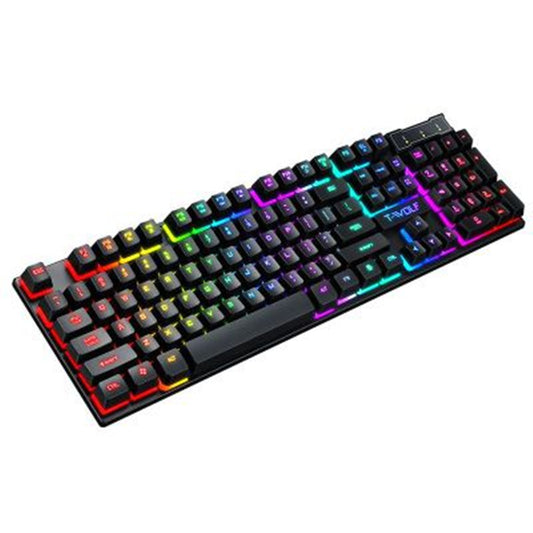 Teclado Gamer USB Retroiluminado – Teclas Flotantes