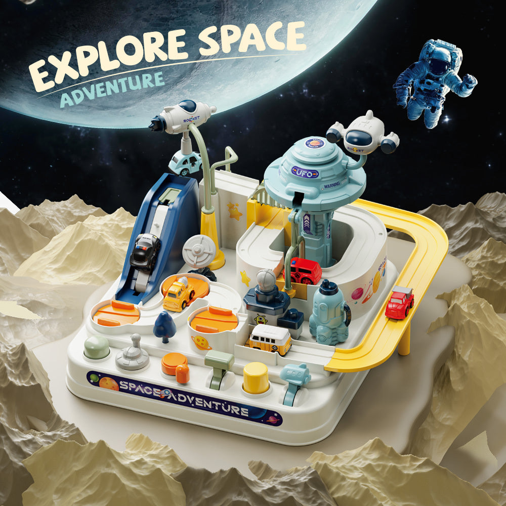Juego de Aventura Espacial con 4 Vehículos