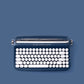 Set Retro de Teclado Bluetooth y Mouse – Colores Cute para Oficina y iPad