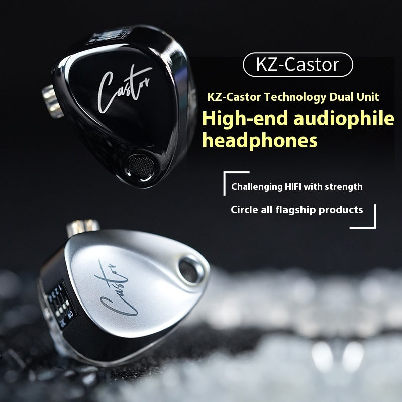 Audífonos Intrauditivos Gamer Ajustables KZ-Castor – Doble Bobina