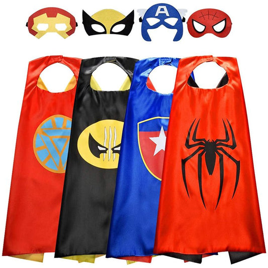 Set de Disfraces de Superhéroes (4 piezas)