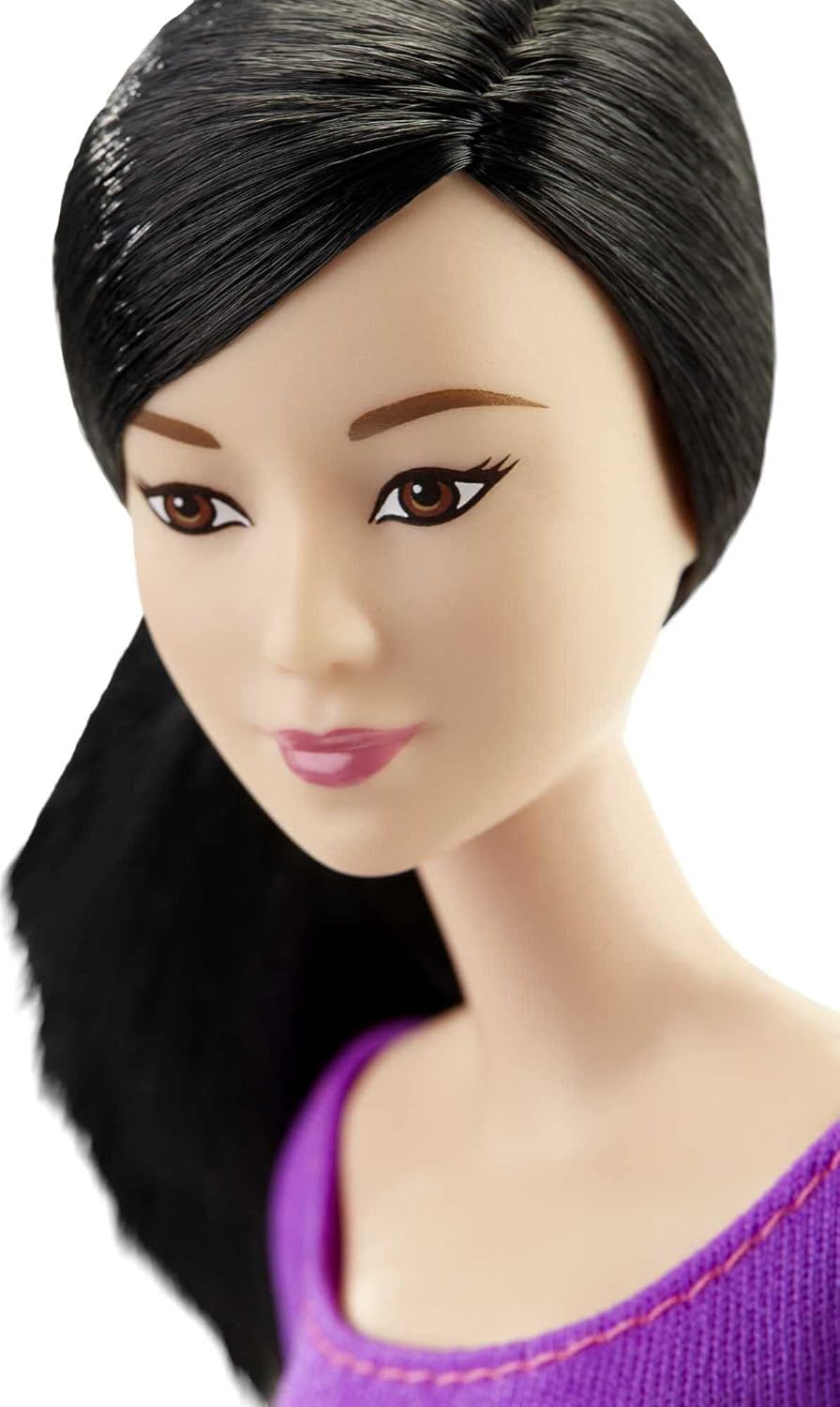 Barbie Made to Move – Muñeca con Top Morado