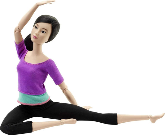 Barbie Made to Move – Muñeca con Top Morado
