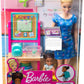 Barbie Profesiones - Set de Juego Maestra Rubia con Bebé