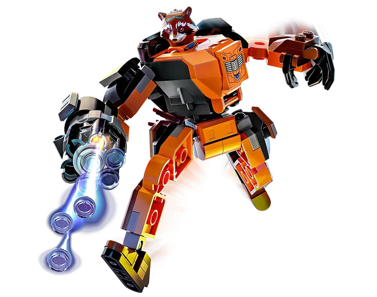 LEGO® Marvel – Armadura Robótica de Rocket (76243)