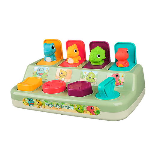 Caja mecánica de dinosaurio adorable