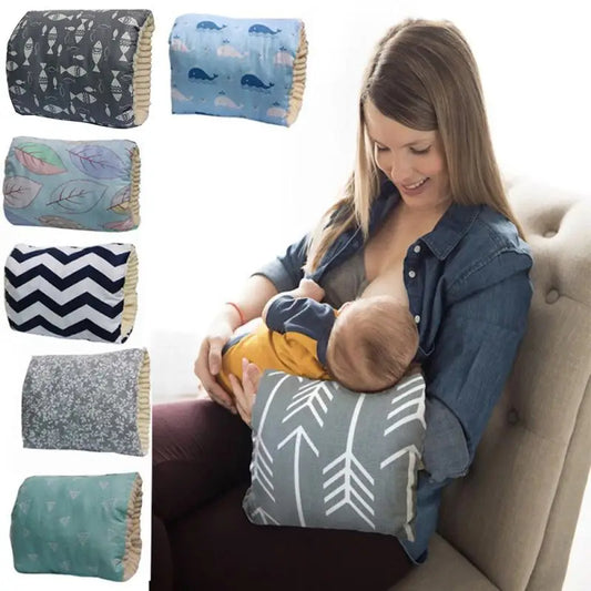 Almohada de Brazos Ajustable para Lactancia – Algodón Lavable