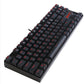 Teclado Mecánico Gaming 87 Teclas con Retroiluminación Monocromática