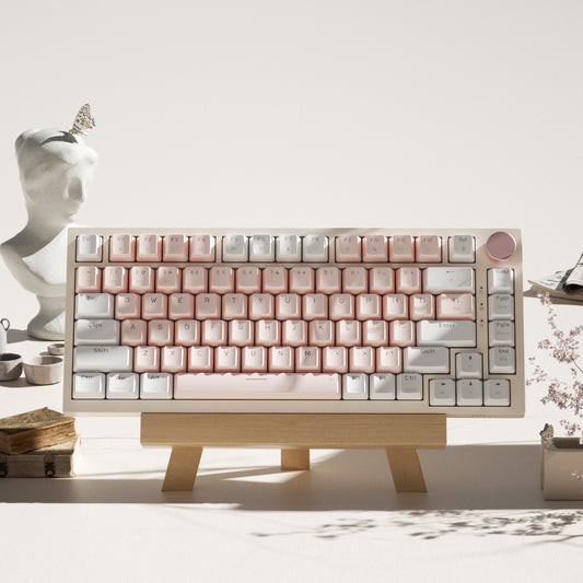 Teclado Mecánico Tulipanes al Viento