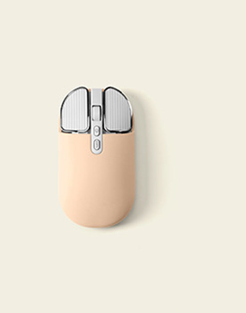 Set Retro de Teclado Bluetooth y Mouse – Colores Cute para Oficina y iPad