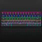 Teclado Mecánico Inalámbrico Bluetooth con Keycaps PBT de Colores