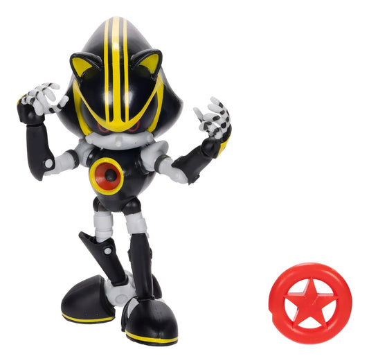 Metal Sonic 3.0 – Figura Articulada de 10 cm con Estrella Roja