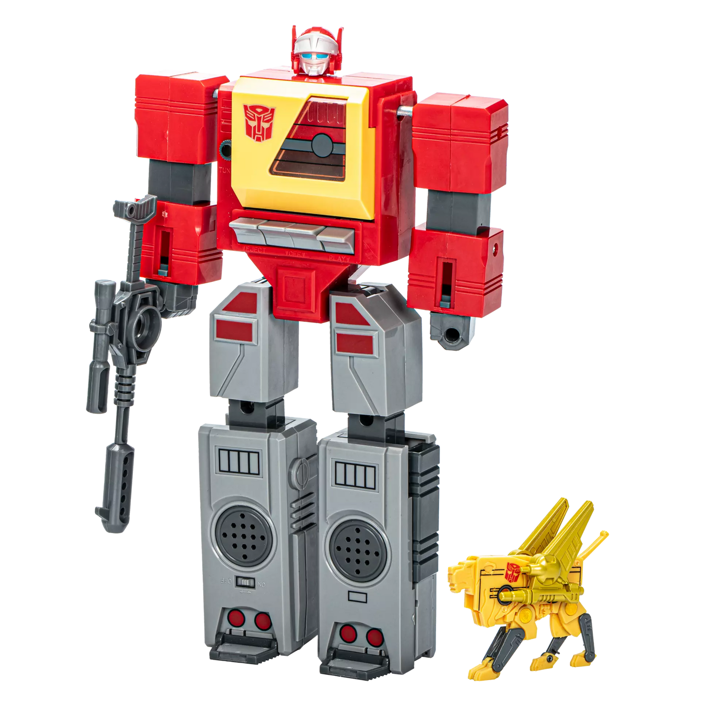 Transformers 40 Aniversario – Autobot Blaster y Steeljaw