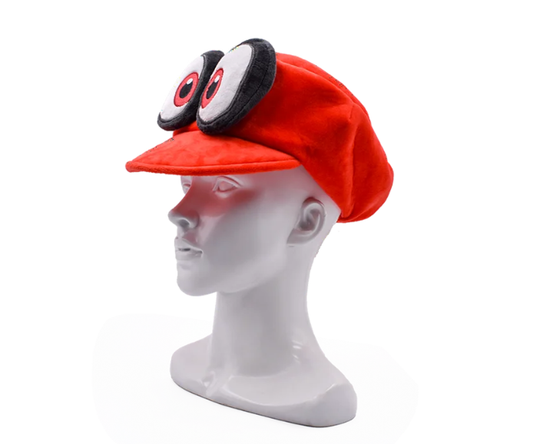 Disfraz de Sombrero de Peluche Cappy de Super Mario Odyssey