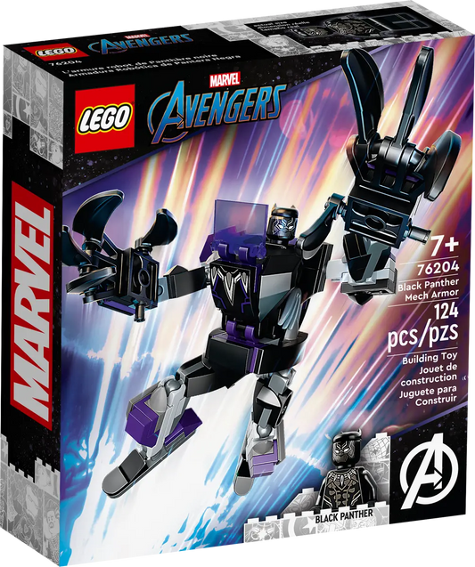 LEGO® Marvel – Armadura Robótica de Black Panther (76204)