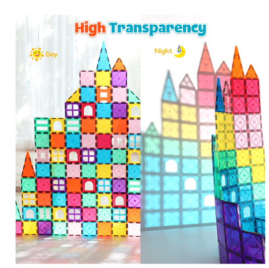 Bloques Magnéticos para Niños. 42 Piezas