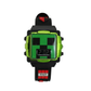 Minecraft Reloj LCD de Pulsera Unisex de Silicona, Negro (MIN4069WM)