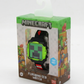 Minecraft Reloj LCD de Pulsera Unisex de Silicona, Negro (MIN4069WM)