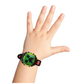 Minecraft Reloj LCD de Pulsera Unisex de Silicona, Negro (MIN4069WM)