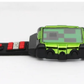 Minecraft Reloj LCD de Pulsera Unisex de Silicona, Negro (MIN4069WM)