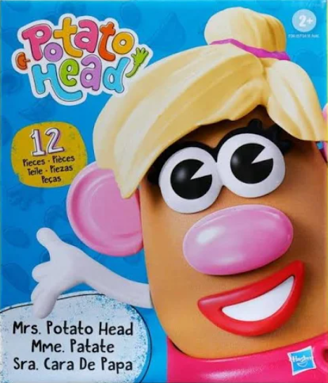 Señora Cara de Papa Juguete con 12 Piezas