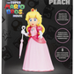 Princesa Peach (41718) Figura de Acción con Accesorio de Paraguas