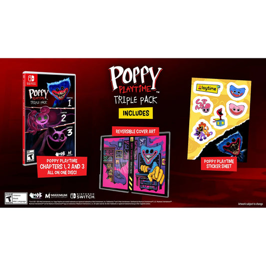 Poppy Playtime Triple Pack, Nintendo Switch