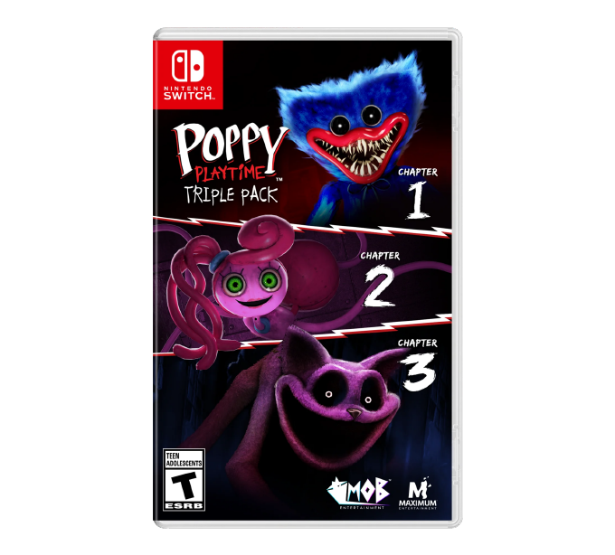 Poppy Playtime Triple Pack, Nintendo Switch
