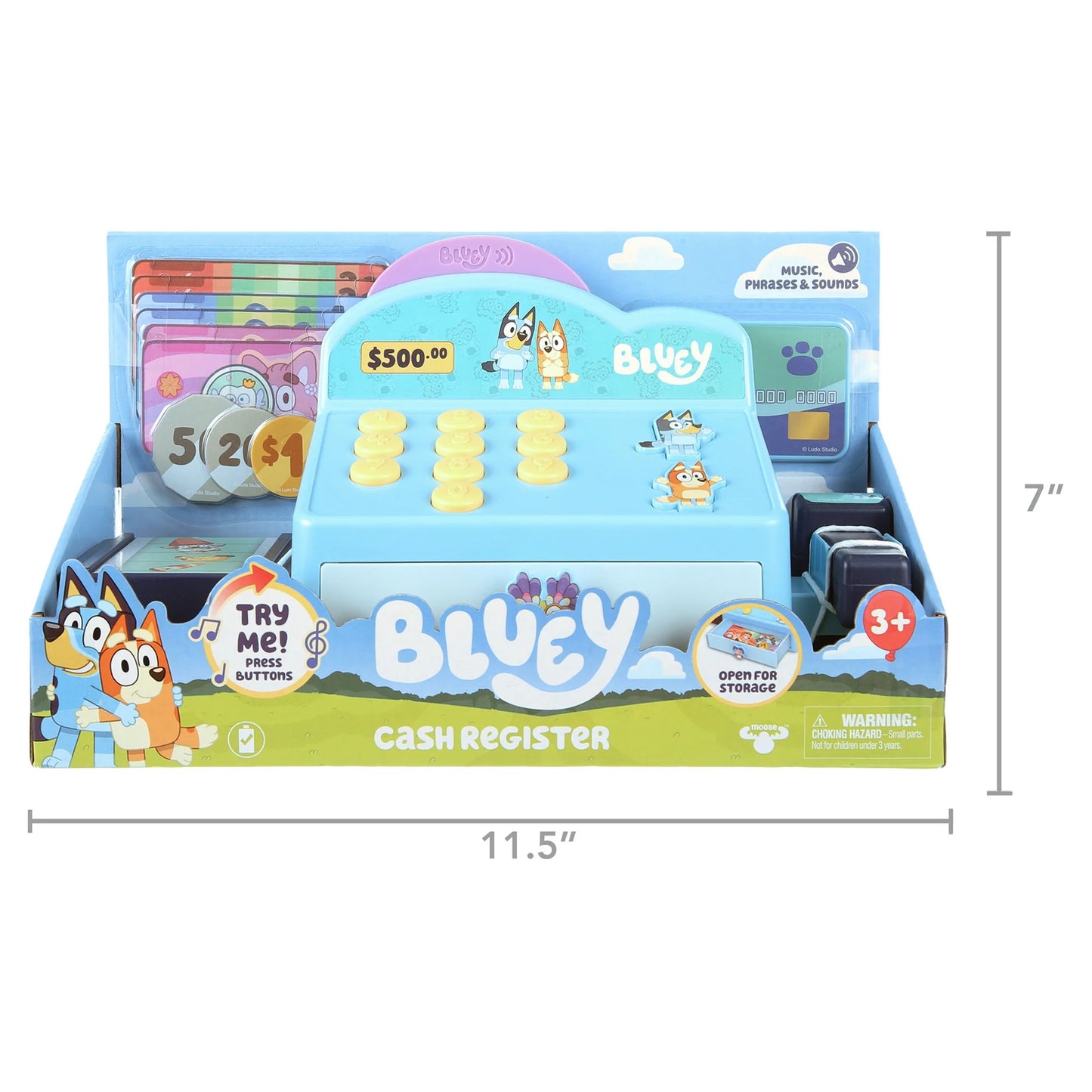 Caja Registradora Bluey