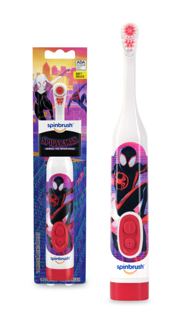 Cepillo de Dientes Eléctrico para Niños Spider-Man Movie Spinbrush