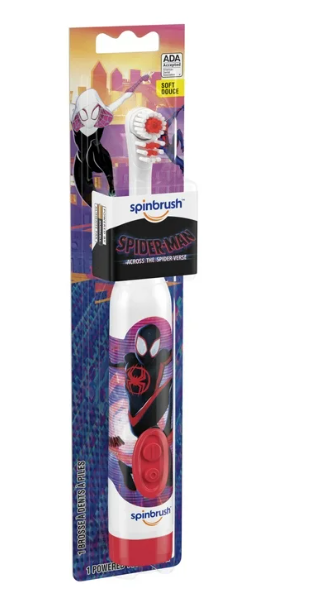 Cepillo de Dientes Eléctrico para Niños Spider-Man Movie Spinbrush