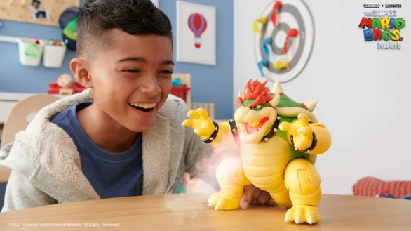 Bowser (41720) Figura de Acción con Efecto de Fuego