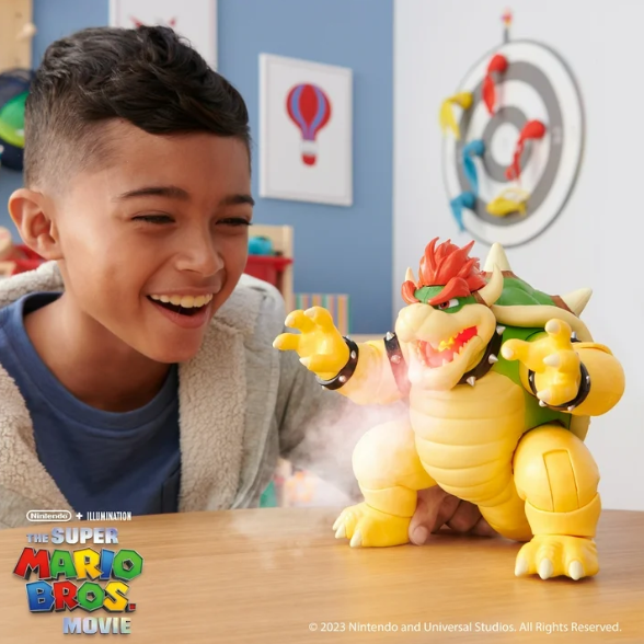 Bowser (41720) Figura de Acción con Efecto de Fuego