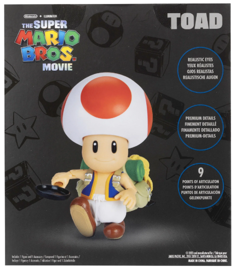 Toad (41719) Figura de Acción Coleccionable de Nintendo