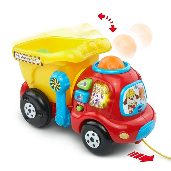 VTech® Camión Volteo Interactivo – Drop and Go Dump Truck