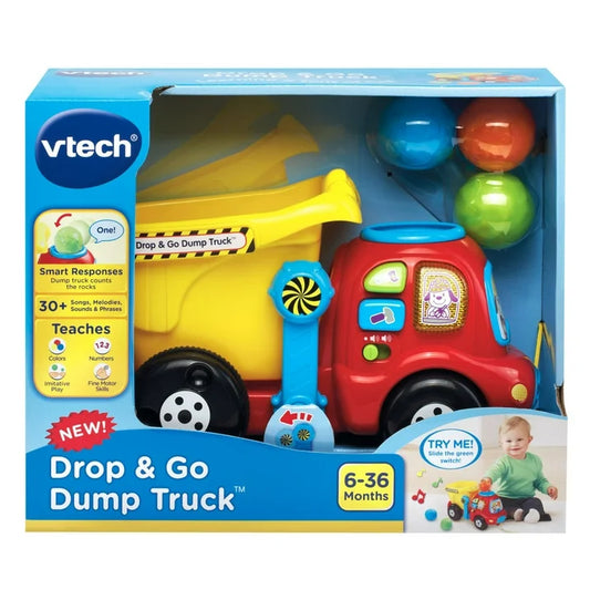 VTech® Camión Volteo Interactivo – Drop and Go Dump Truck