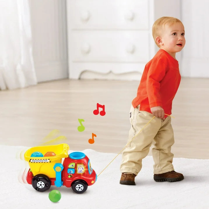 VTech® Camión Volteo Interactivo – Drop and Go Dump Truck