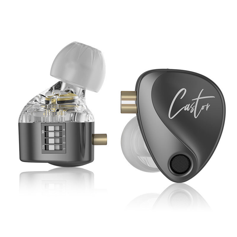 Audífonos Intrauditivos Gamer Ajustables KZ-Castor – Doble Bobina