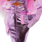 Barbie Fashionista Muñeca Deluxe – Cabello Rosa y Vestido Brillante